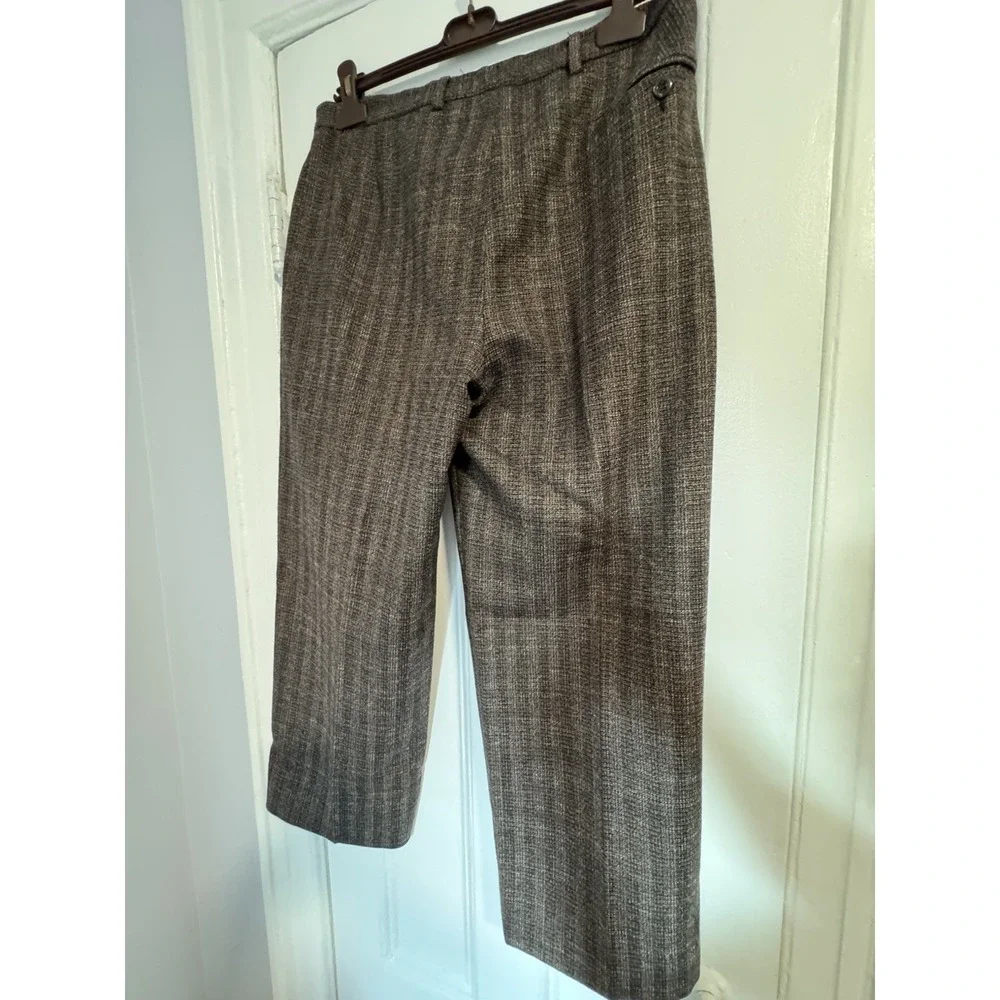 Mani By Giorgio  Armani Dress Pants Men's 32x30 Wool Pleated Made In Italy